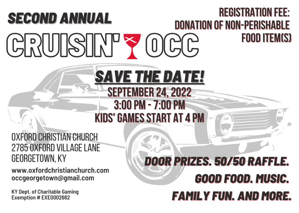 2nd Annual Cruisin’ OCC Kentucky Cruises