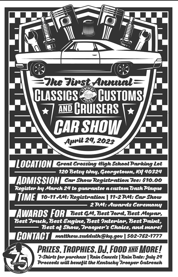 Classics, Customs and Cruisers Car Show Kentucky Cruises