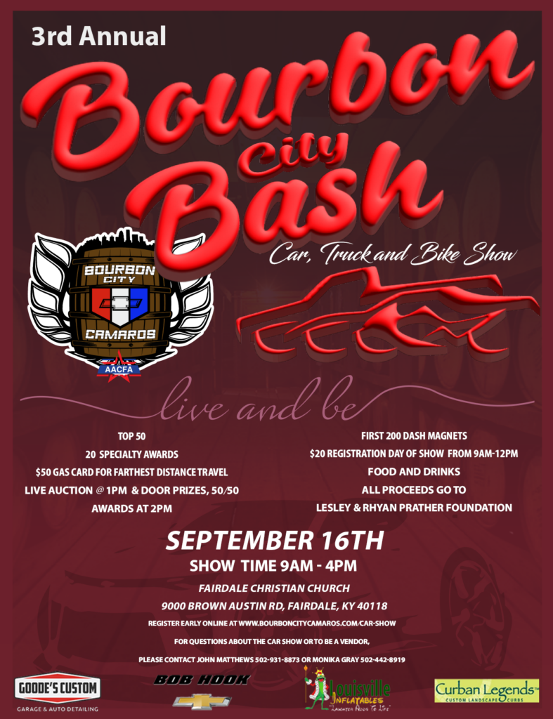 Bourbon City Bash Car Show Kentucky Cruises