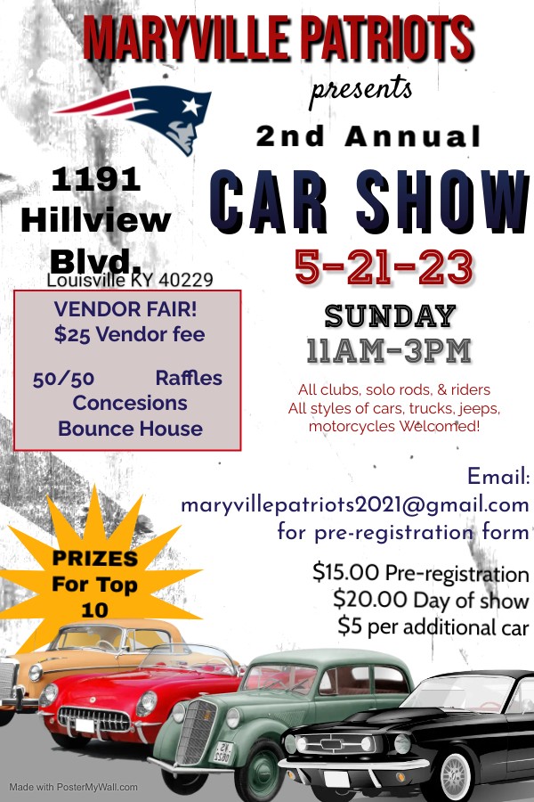 2nd Annual Maryville Patriots Car Show Kentucky Cruises